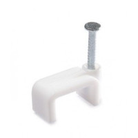 Cable fastener flat VARGO 6mm 100pcs/pack (701268)