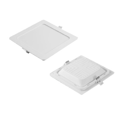 LED світильник VARGO 6w, квадрат, 6500K, 116*116*25mm 540lm (118981)