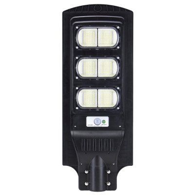 LED уличный светильник на солнечной батарее VARGO 120W 6500K, Аккумулятор: 3.2V, 14Аh Солнечная панель: 6V, 18W, с датчиком движения, 116791